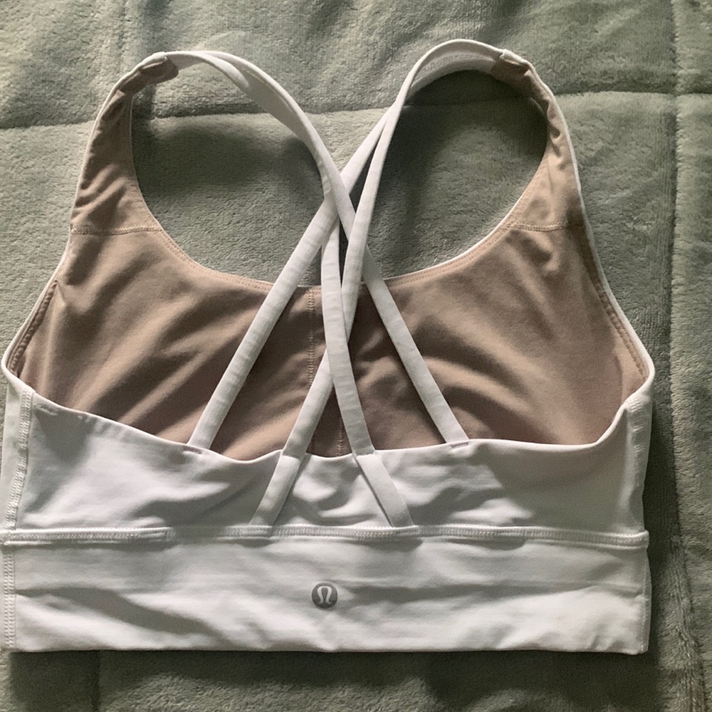 COPY - LULULEMON White free to be bra